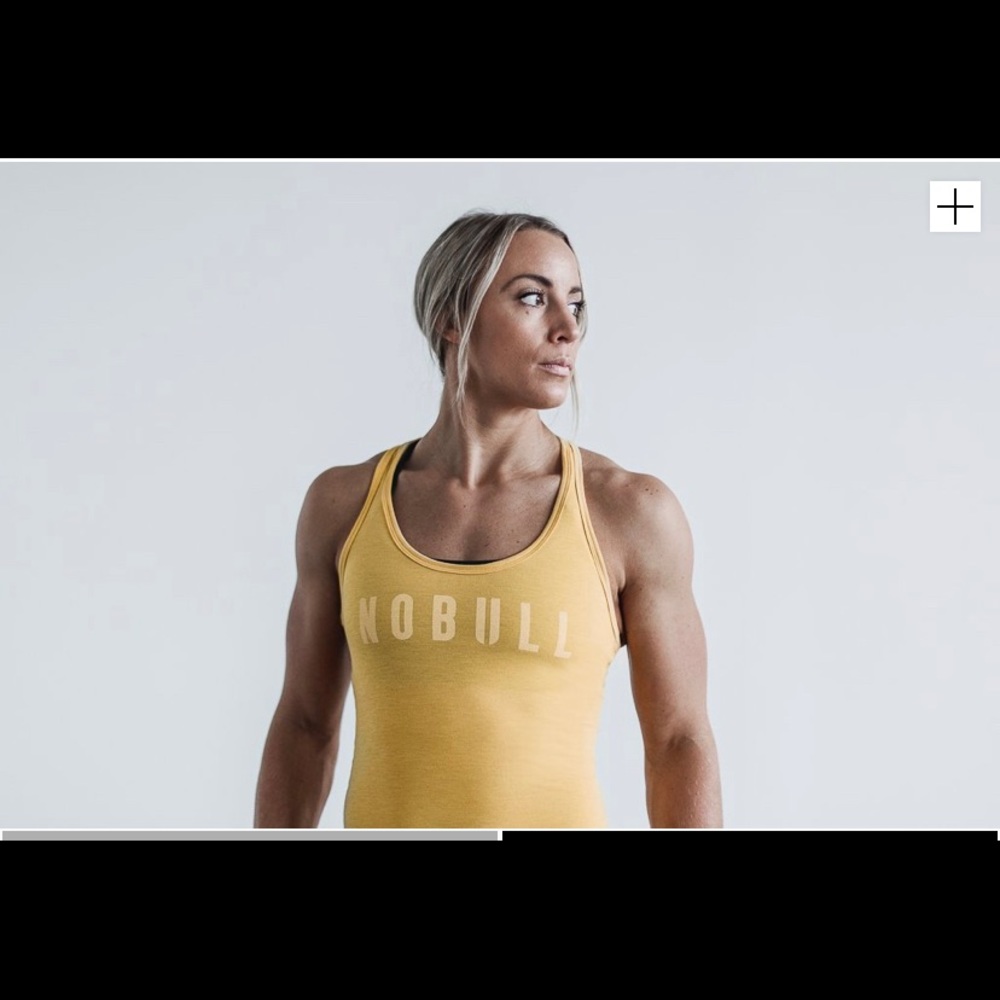 No Bull women’s racer back tank top